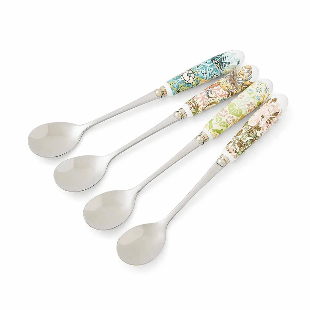 Morris & Co Set of 4 Teaspoons, Multi