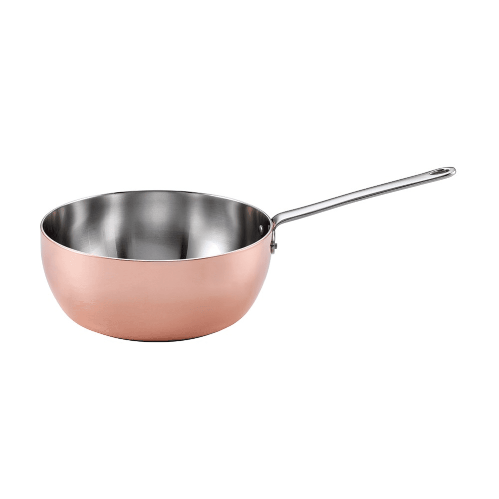 Maitre D' Induction sauteuse, Copper And Stainless Steel
