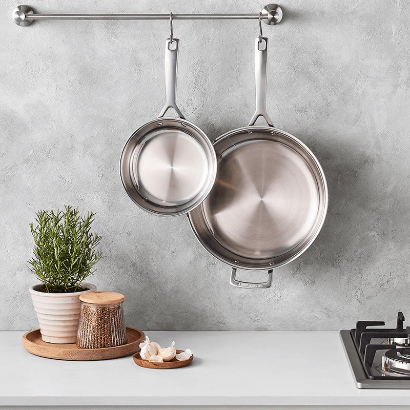 Classic 3-ply Uncoated Frying Pan