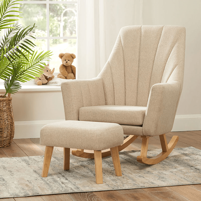 Jonah Rocking Chair with Footstool