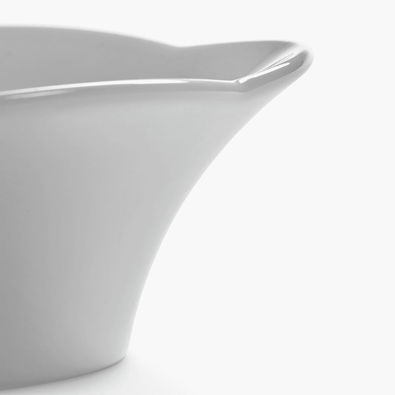 Silhouette by Sergio Herman Oval Serving Bowl, White