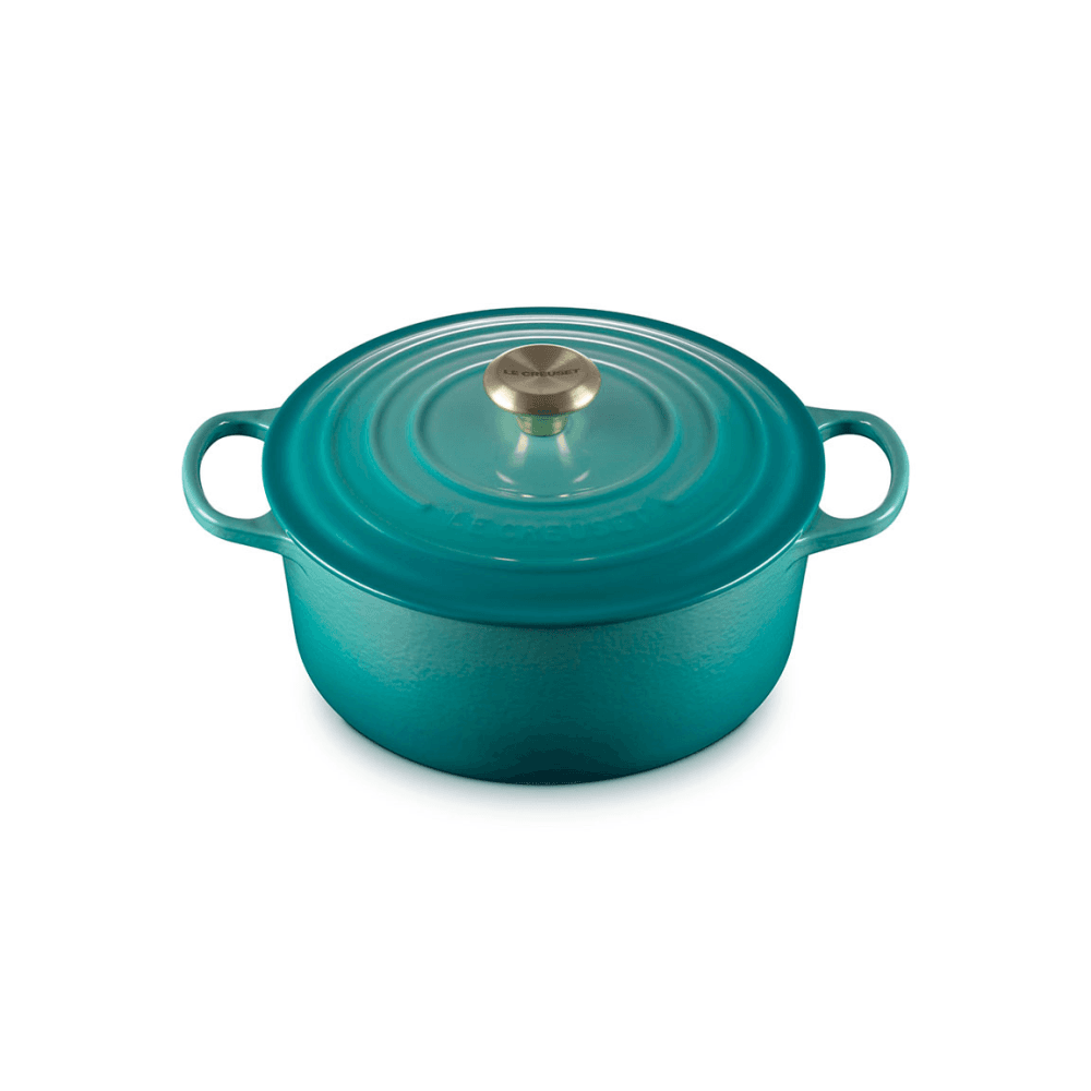 Signature Cast Iron Round Casserole