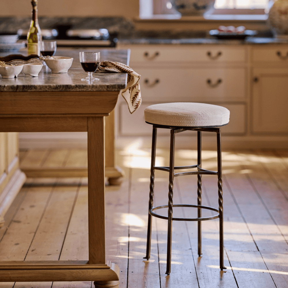 Maudslay Bar Stool, Natural