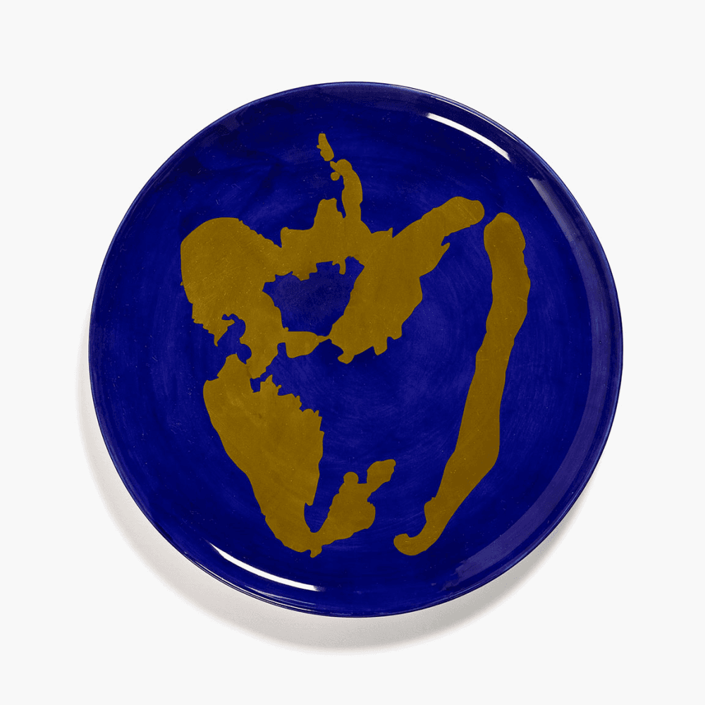 Ottolenghi Serving platter, Blue And Gold
