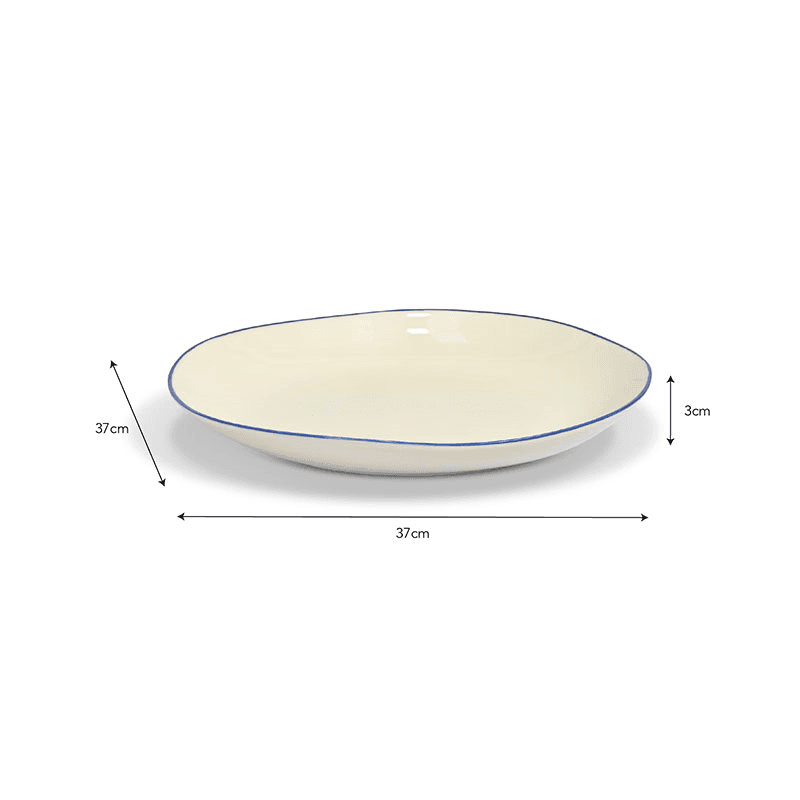 Shipston Dinner Plate, Ink