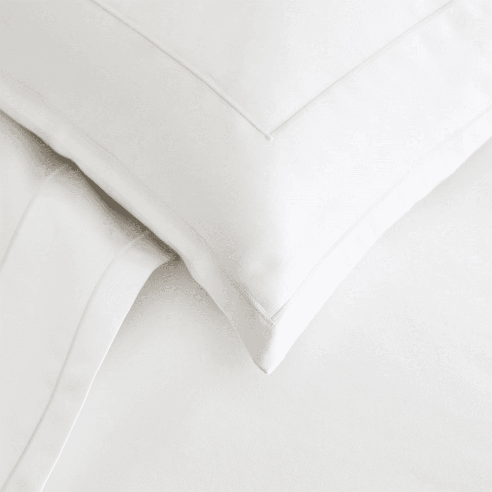 Siena Classic Pillowcase, White