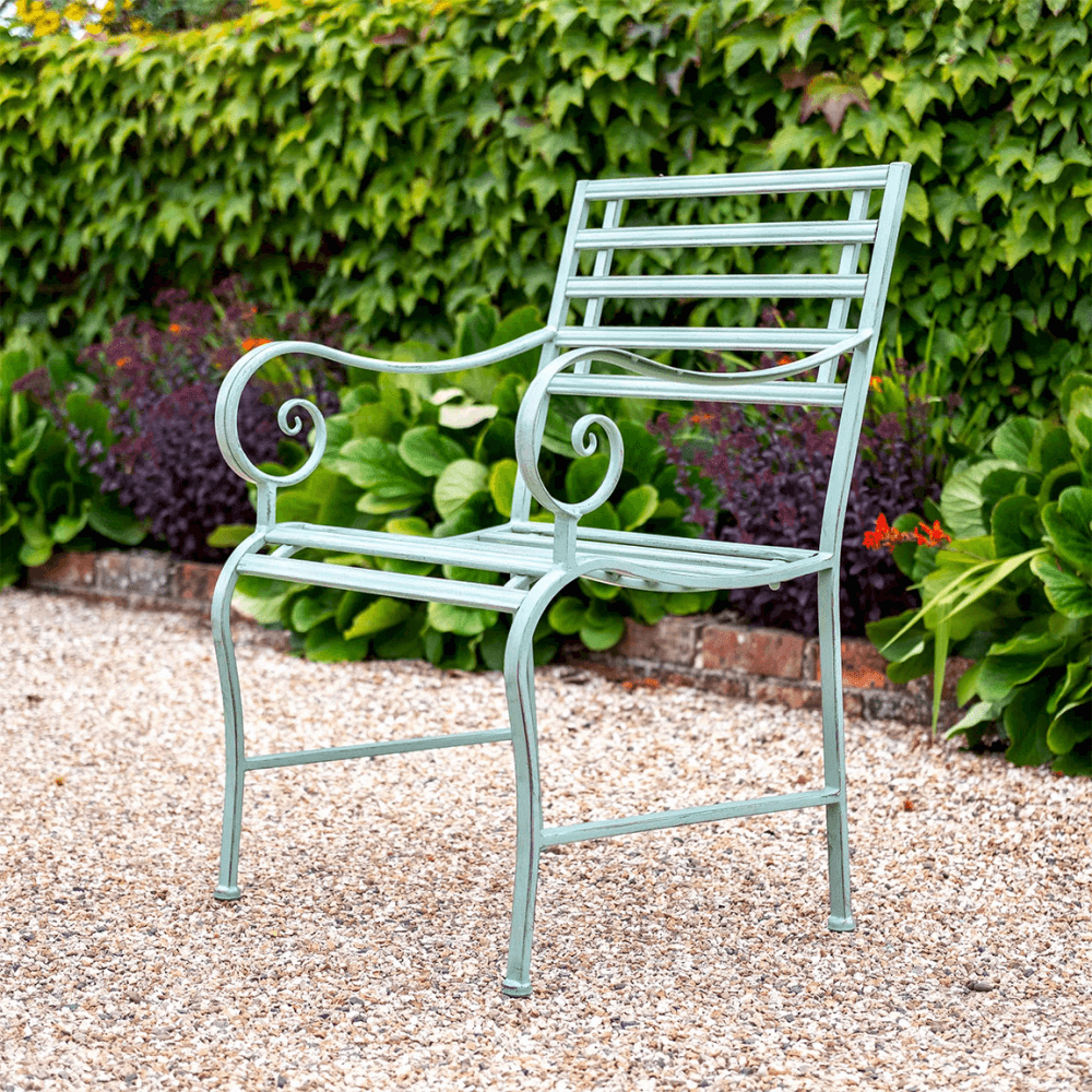 Battersea Slatted 3 Piece Dining Set, Sage