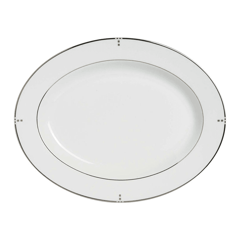Cubiq Oval Platter, Multi