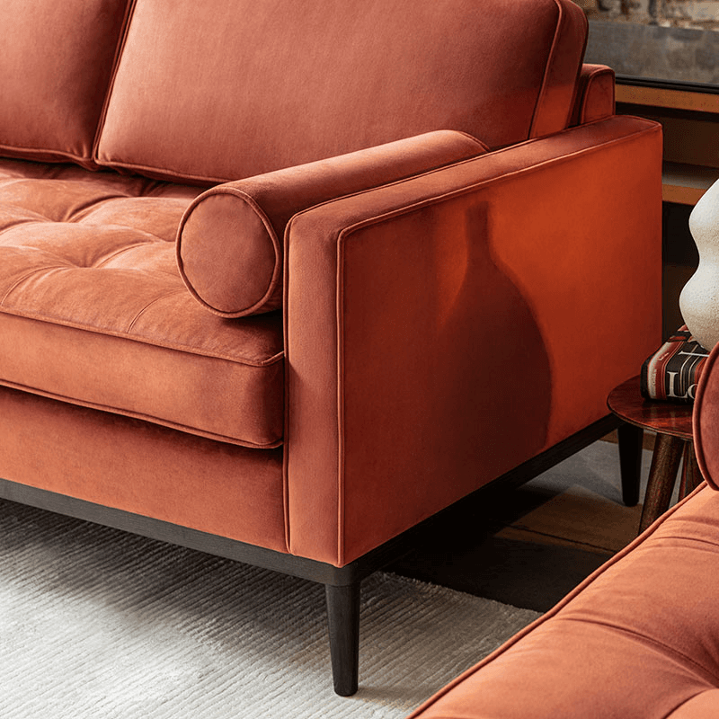 Model 02 Velvet Sofa