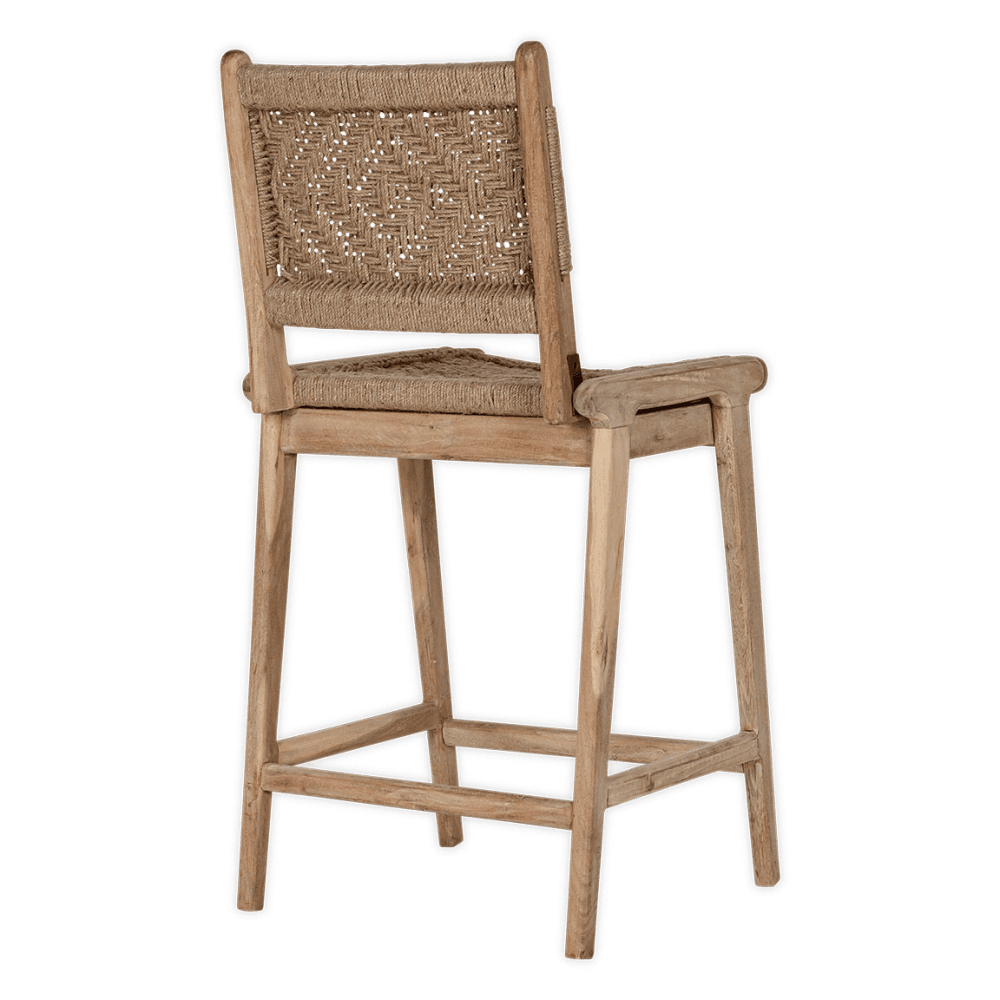 Vinay Counter Chair, Natural