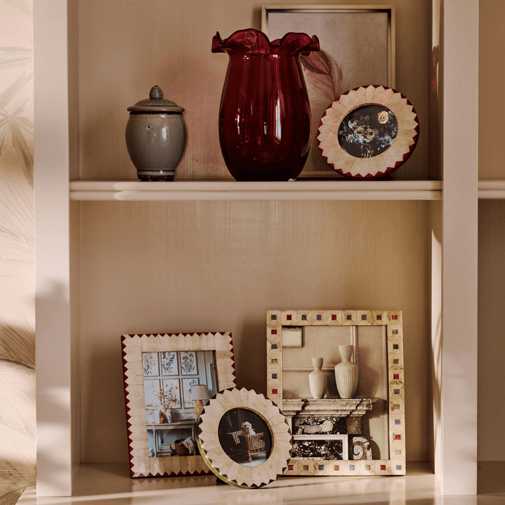 Telha Bone Tile Picture Frame, Multi