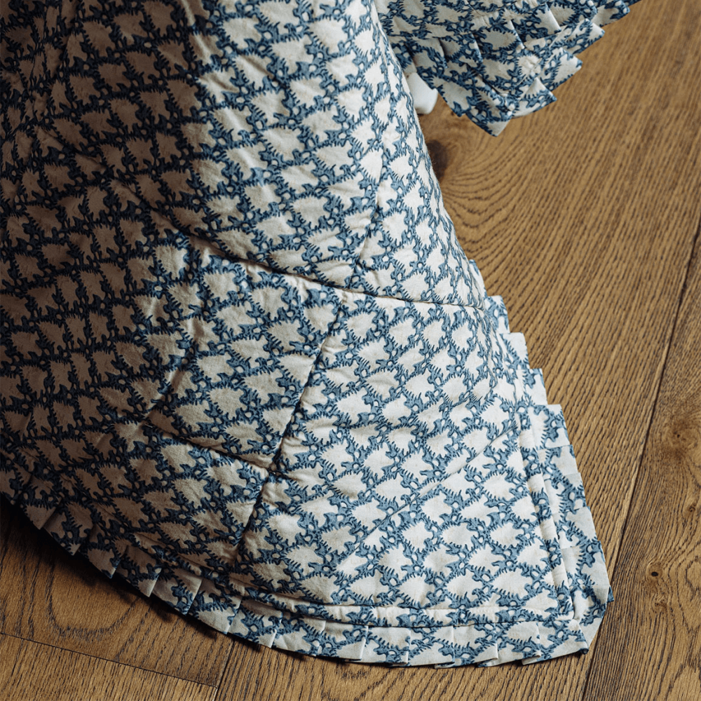 Clara Bedspread, Denim