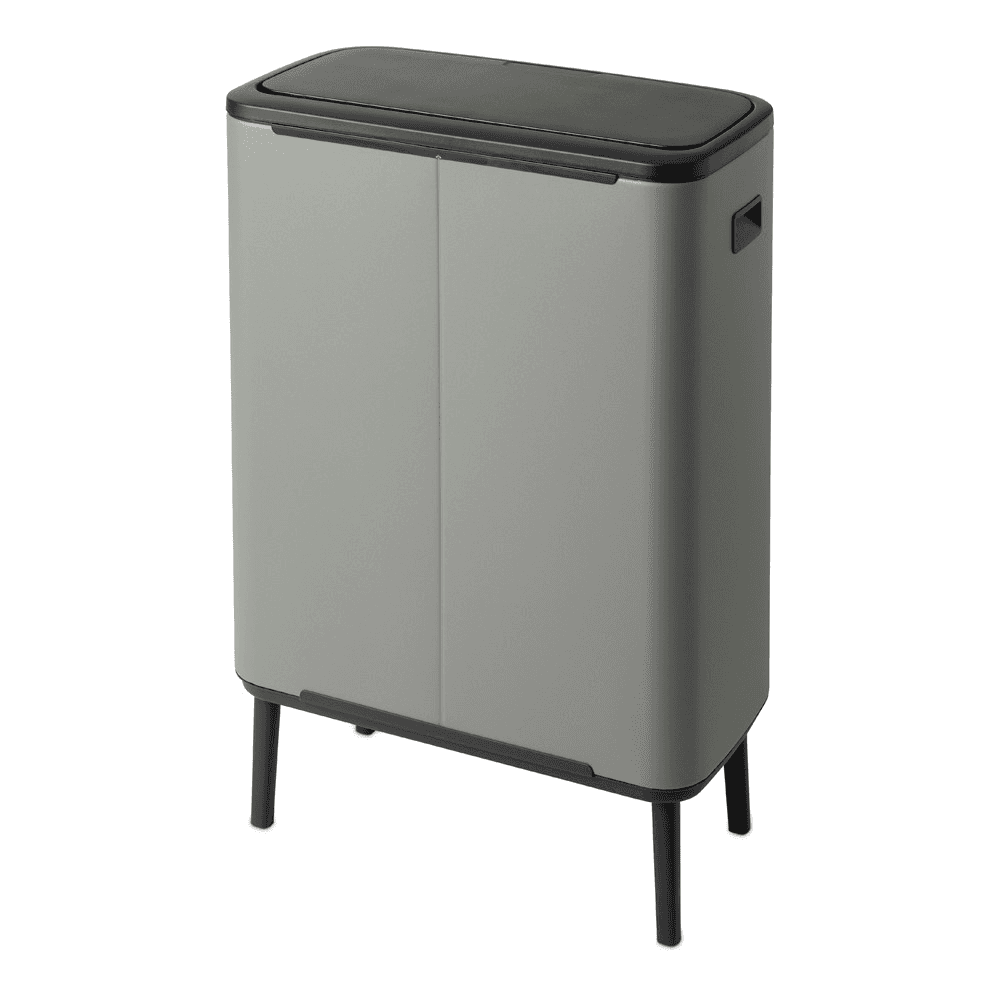 Bo Hi Touch Bin, Mineral Concrete Grey