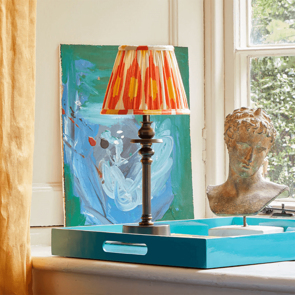 Phileas Rechargeable Table Lamp, Antique Bronze