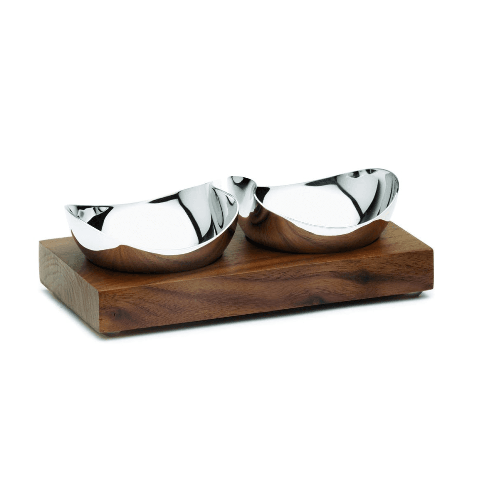 Drift 2 Piece Pinch Pot Set, Stainless Steel