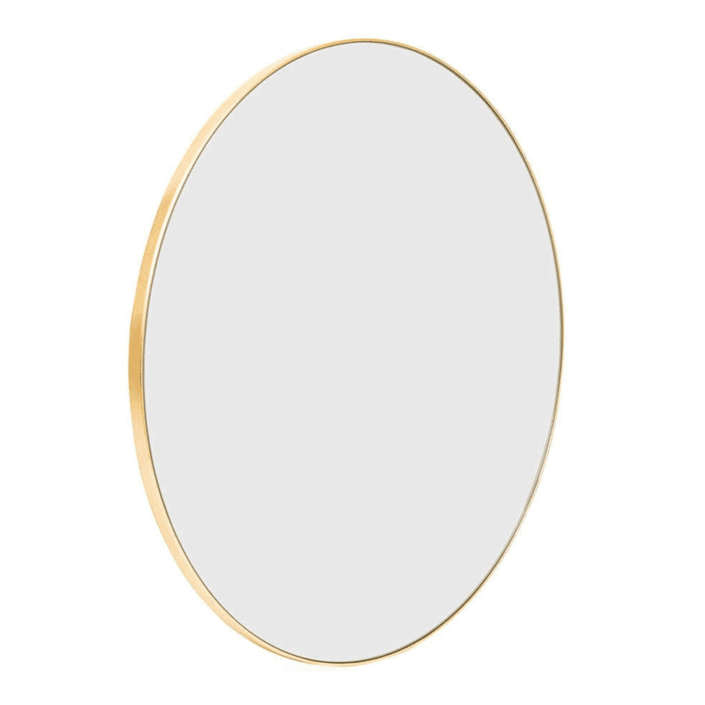 Fine Edge Round Mirror