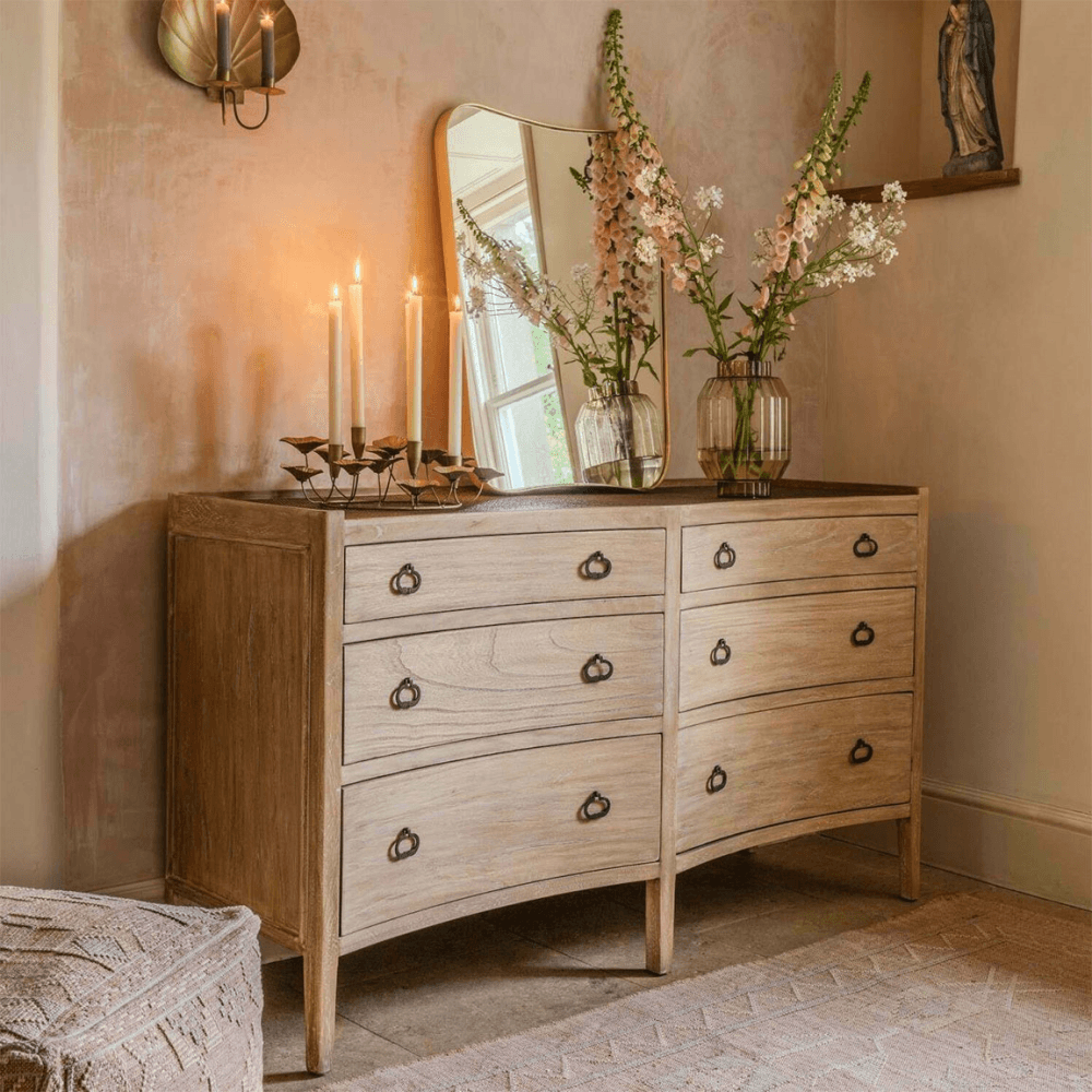 Gracie Double Chest of Drawers, 89 x 153cm