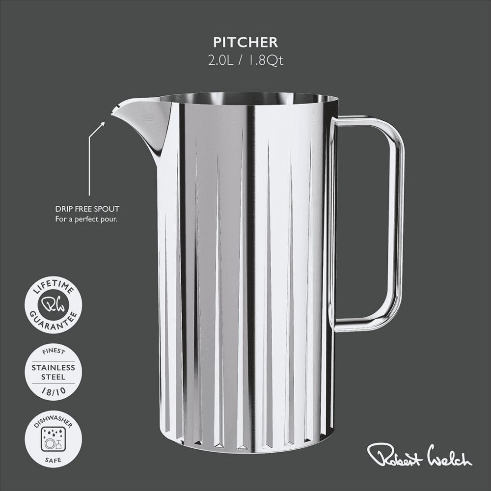 Dorset Pitcher, Stainless Steel