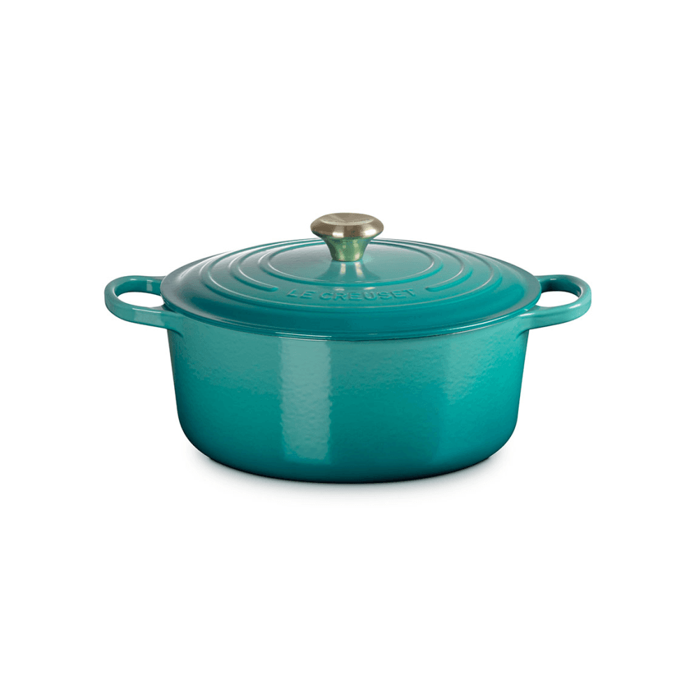 Signature Cast Iron Round Casserole
