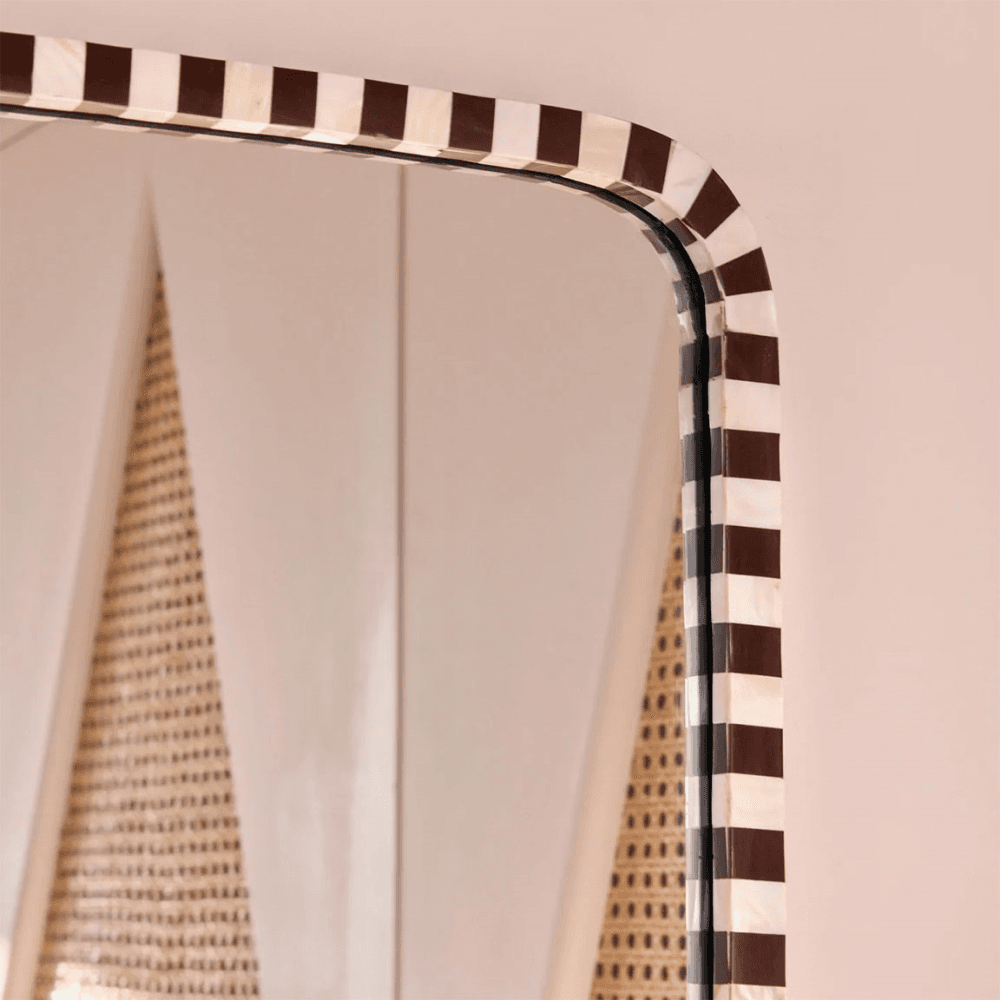 Pearl Full-Length Mirror, Chocolate