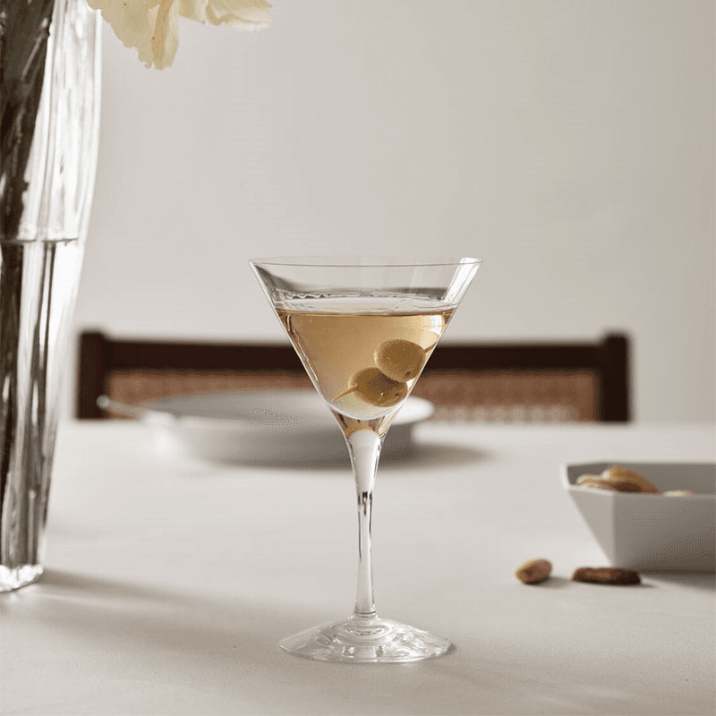 More Set of 2 Martini Glasses