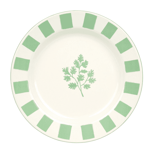 Image showing the Bon jardin Enamel Plate, Parsley product.