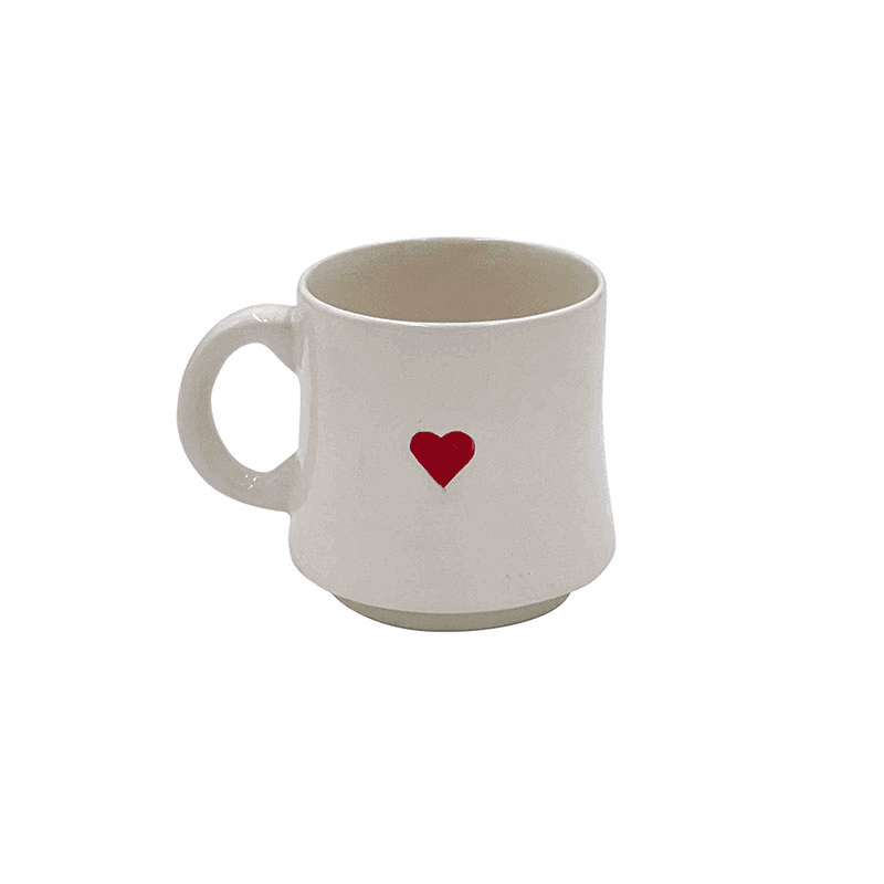 Love Heart Mug, Red