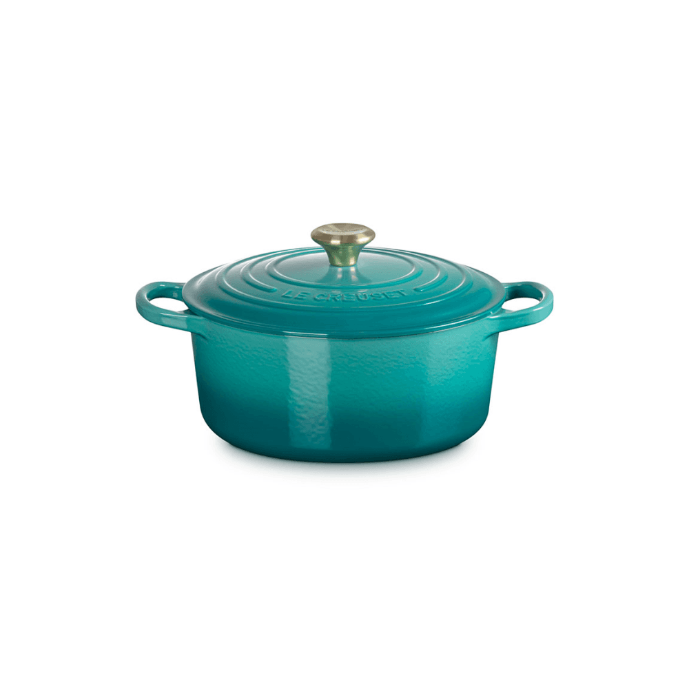Signature Cast Iron Round Casserole