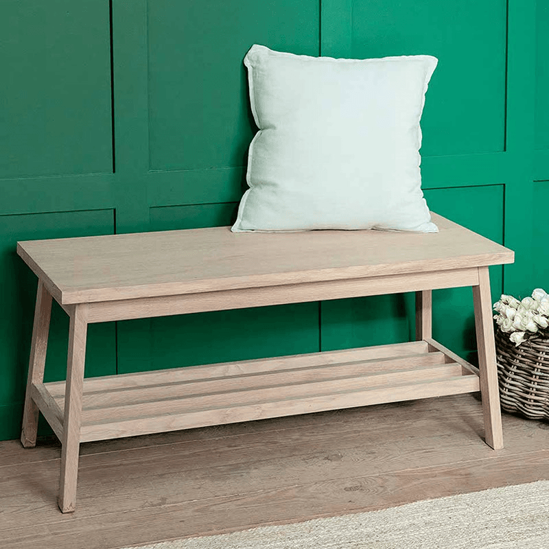 Hambledon Hallway Bench, Natural