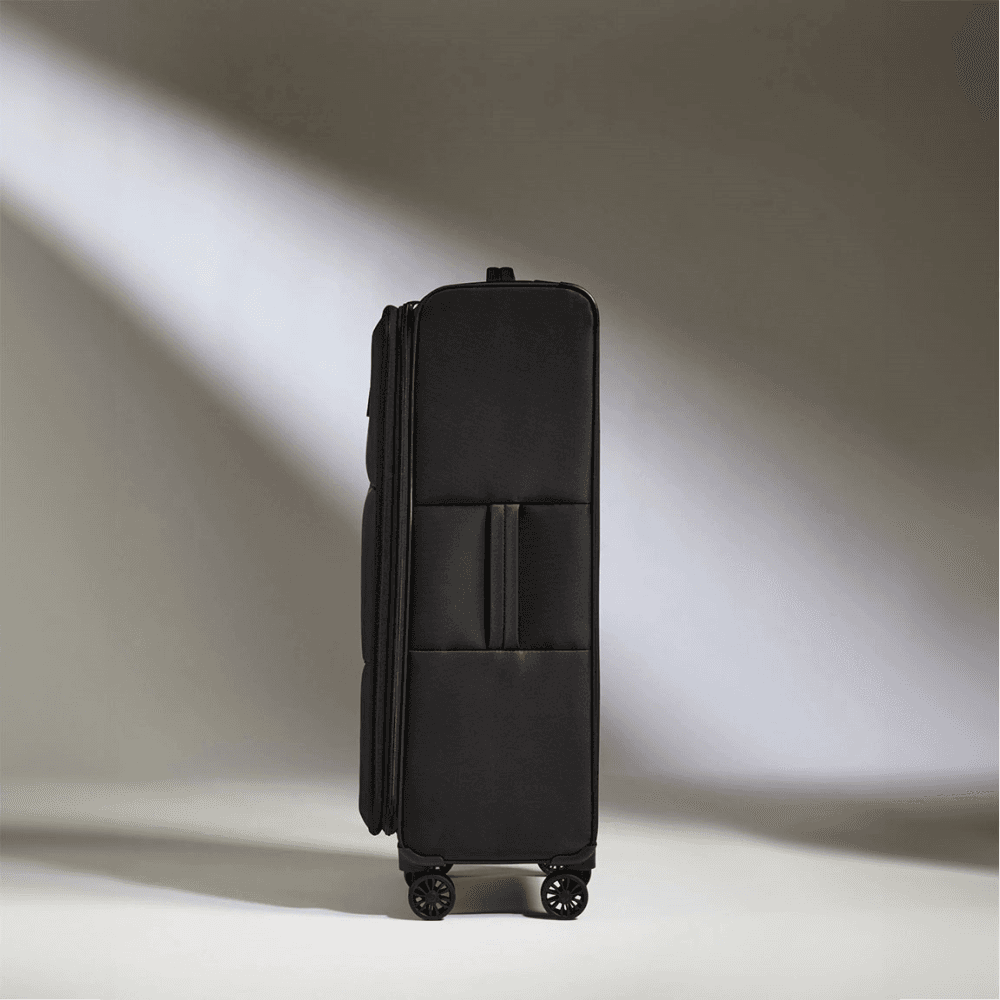 Urban Soft Stripe Expandable Suitcase