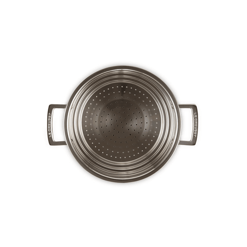 Classic 3-ply Large Multisteamer with Lid, Stainless Steel