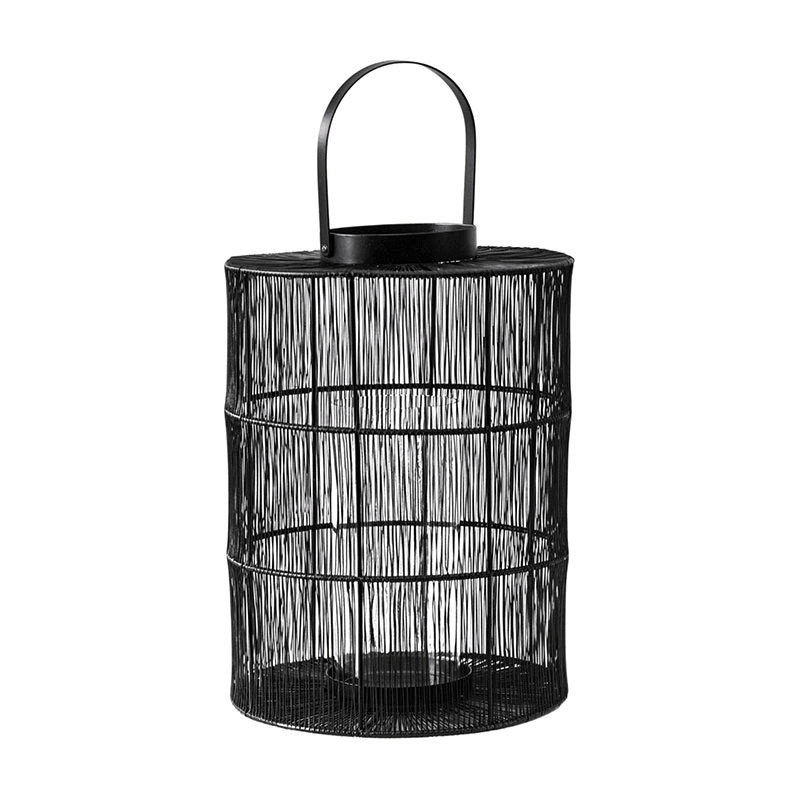 Portofino Wirework Lantern with Glass Insert