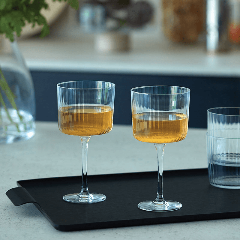 Gio Line Set of 4 Wine Glasses, Clear