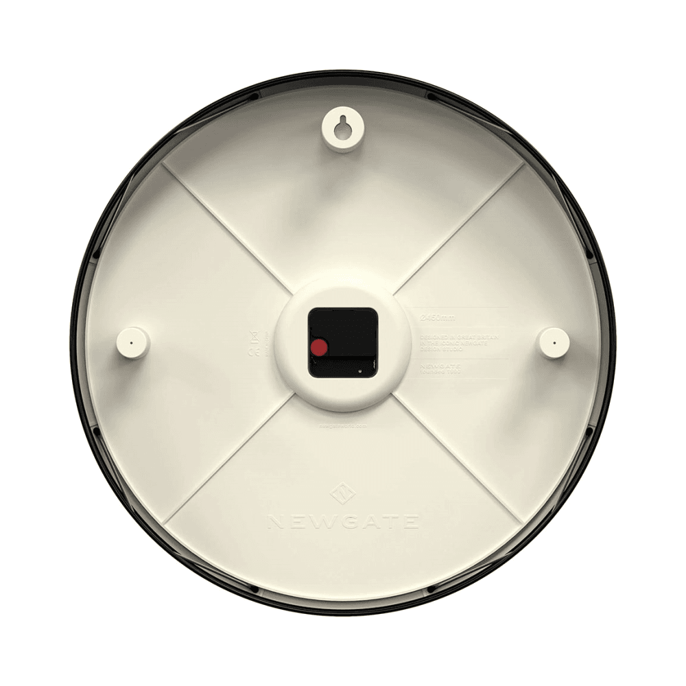 Putney Wall Clock, Black Metal