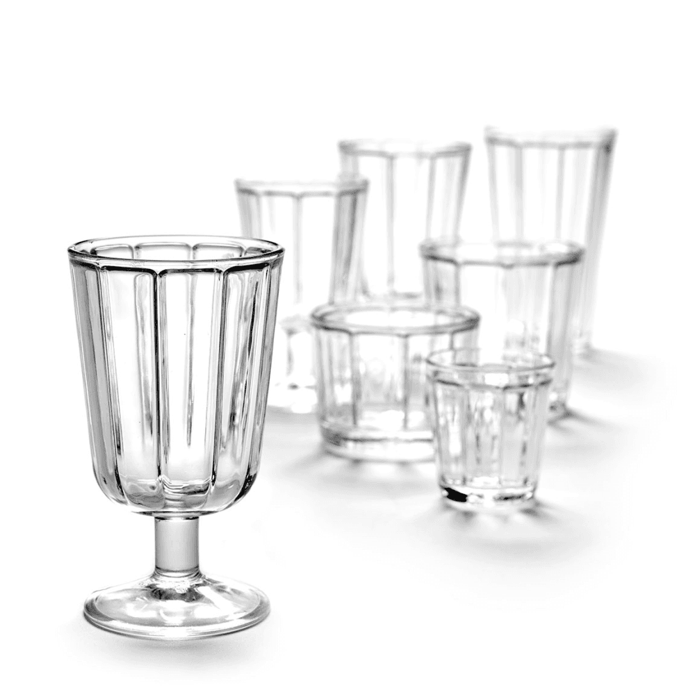 Surface by Sergio Herman Set of 4 White Wine Glasses
