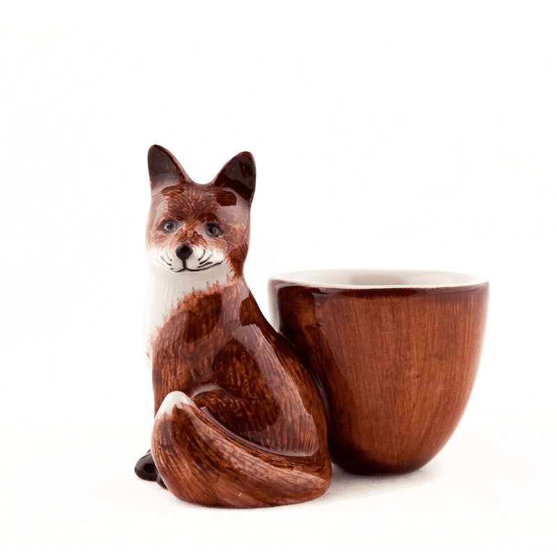 Fox Egg Cup, Orange