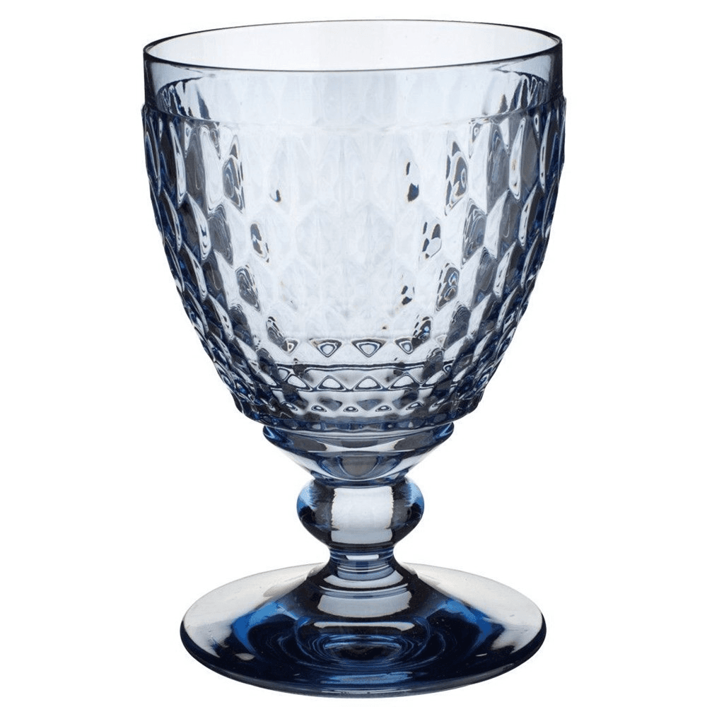 Boston Coloured Wine goblet, blue