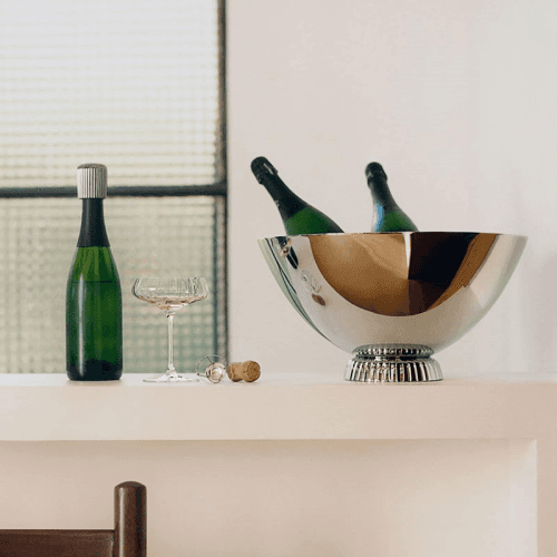 Image showing the Bernadotte Champagne Cooler, Stainless Steel product.