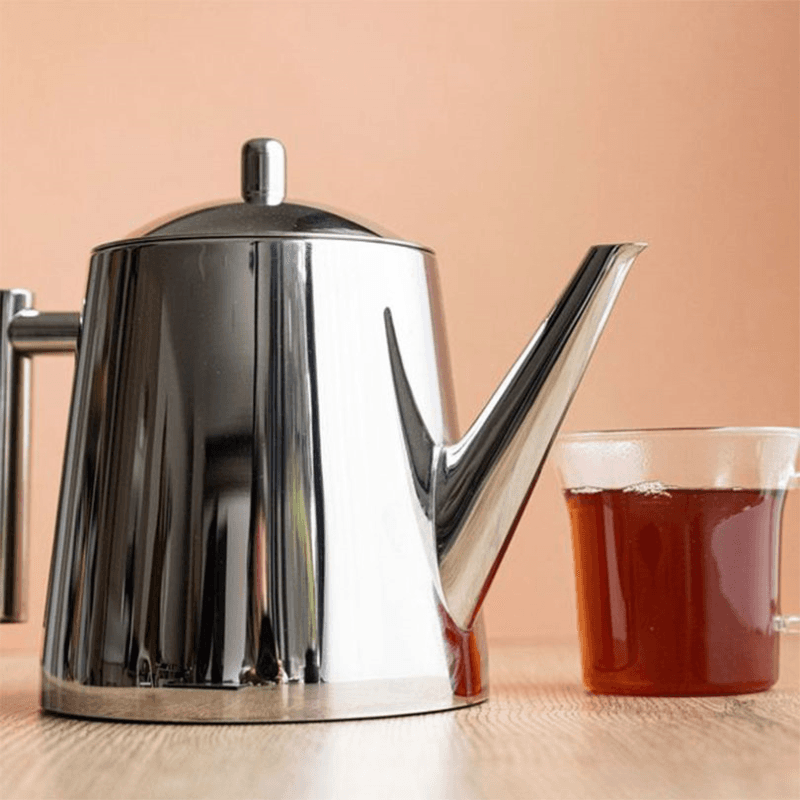 Stainless Steel Infuser Teapot, Stainless Steel