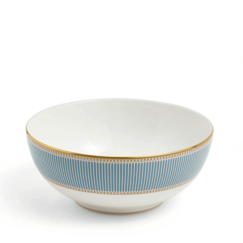 Helia Bowl, Blue & Gold