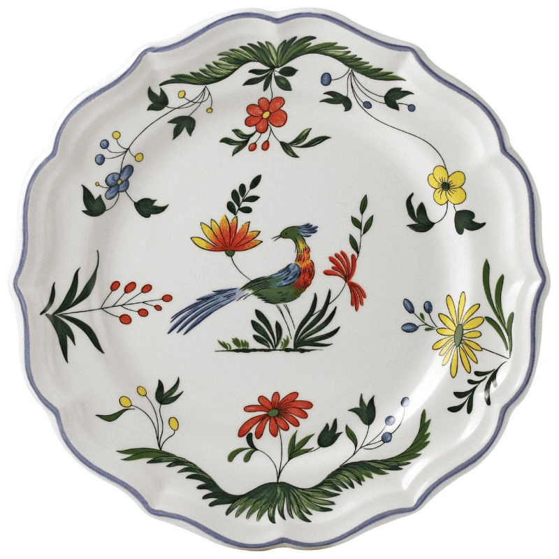 Oiseaux De Paradis Dessert Plate