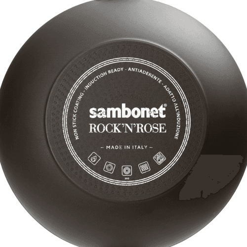 Rock & Rose Saute Pan, Black