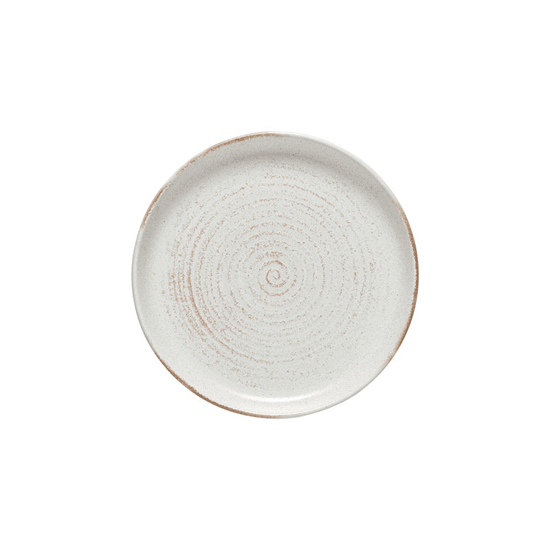 Vermont Set of 6 Salad Plates, Cream