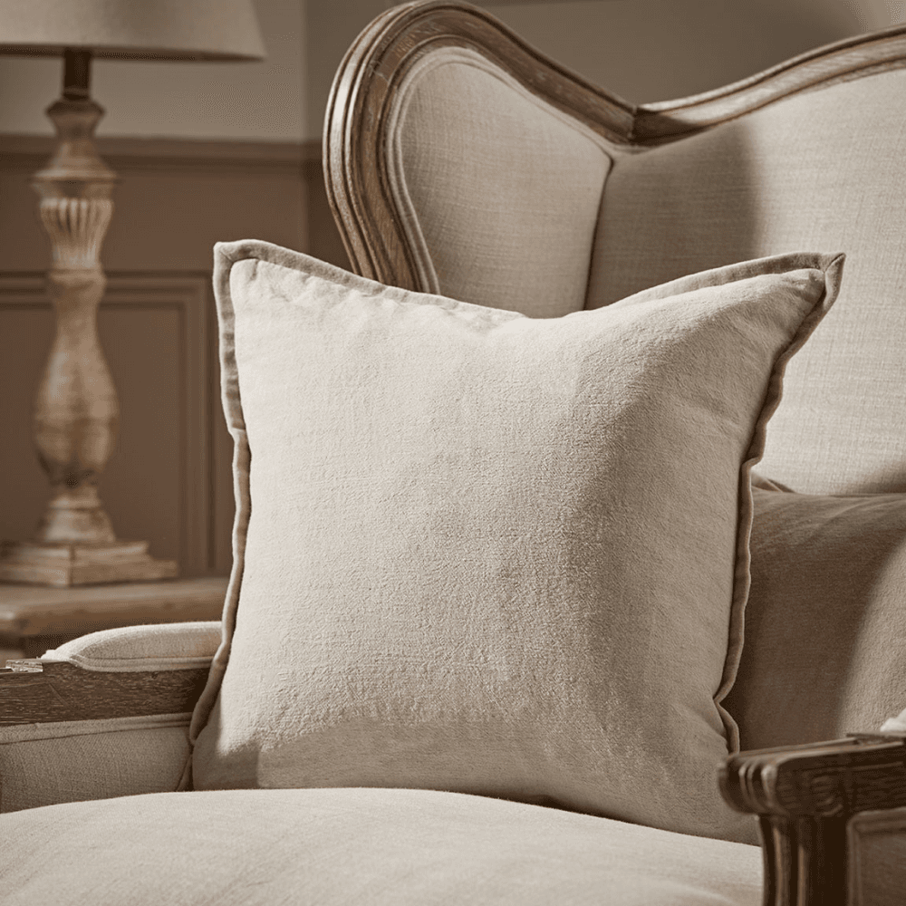 Velvet & Cotton Linen Cushion Cover