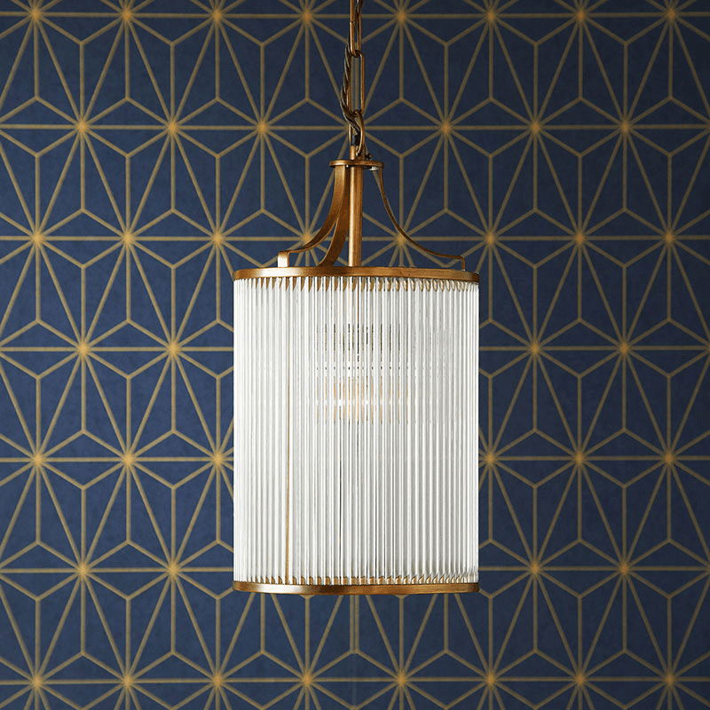 Valli Pendant, Antique Brass