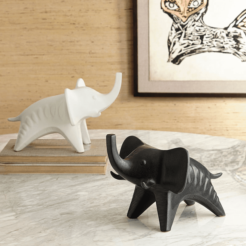 Elephant Menagerie, White