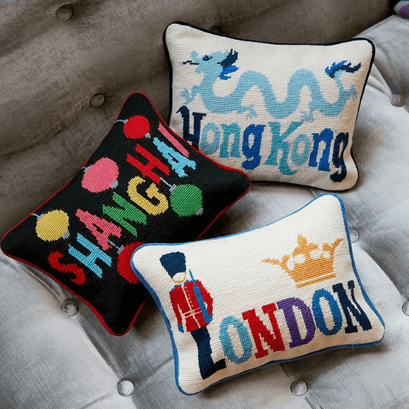 London Cushion, Multi