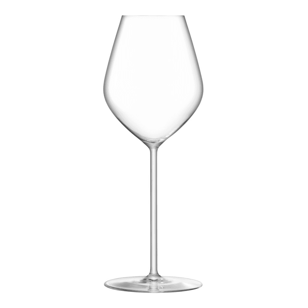 Borough Set of 4 champagne glasses, clear