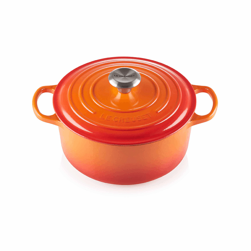 Signature Cast Iron Round Casserole