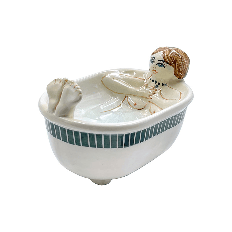Bruna Bath Soap Dish, Multi